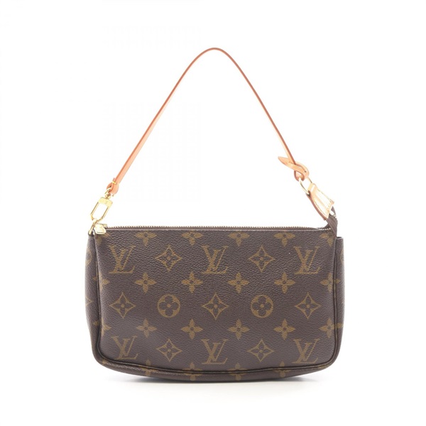 LOUIS VUITTON Pochette Accessoires Shoulder Handbag M51980 Monogram canvas Used