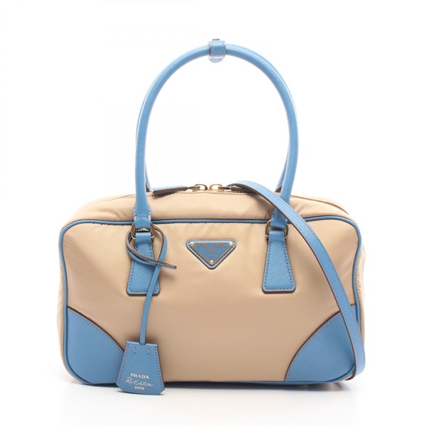 PRADA RE-EDITION 1978 RE-NYLON Medium Double Handle Crossbody Shoudler Handbag
