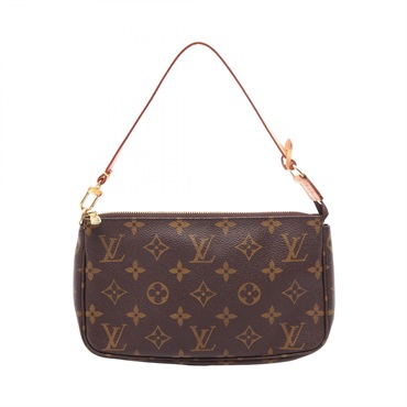 LOUIS VUITTON Pochette Accessoires Handbag M51980 Monogram canvas leather Used