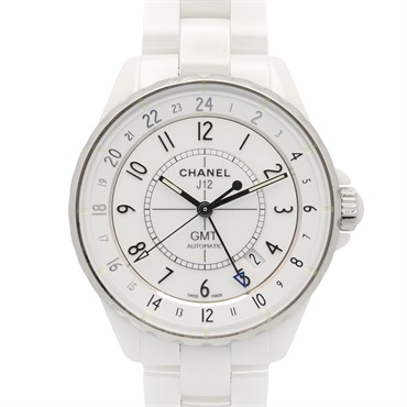 CHANEL J12 GMT Wrist Watch H3103 Automatic winding ceramic Used mens Coco CC