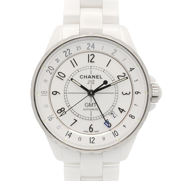 CHANEL J12 GMT Wrist Watch H3103 Automatic winding ceramic Used mens Coco CC