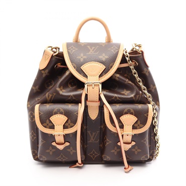 LOUIS VUITTON Excursion PM Rucksack Backpack M46932 Monogram canvas leather Used
