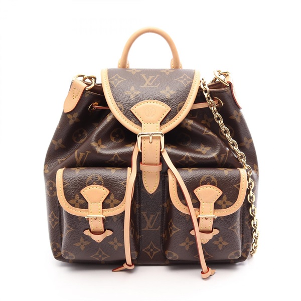 LOUIS VUITTON Excursion PM Rucksack Backpack M46932 Monogram canvas leather Used