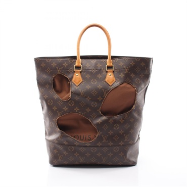 LOUIS VUITTON LOUIS VUITTON Rei Kawakubo with holes Monogram Tote Bag M40279 LV