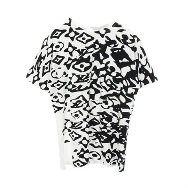 LOUIS VUITTON URS FISCHER Short sleeve T-shirt RW211W ZIV FKTS04 cotton Used #M