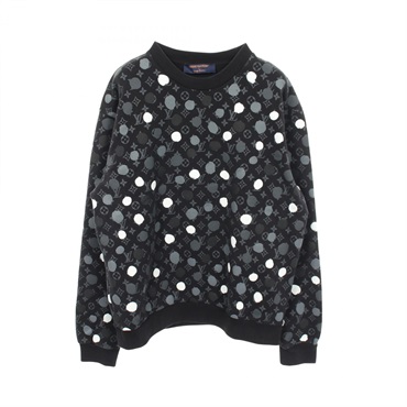 LOUIS VUITTON Yayoi kusama Monogram Dot Sweatshirt RM231H IHN HOY26W cotton #XL