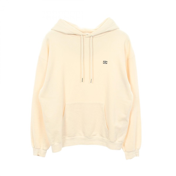 CELINE Triomphe Hoodie 2Y377450I cotton Beige #S Used Women