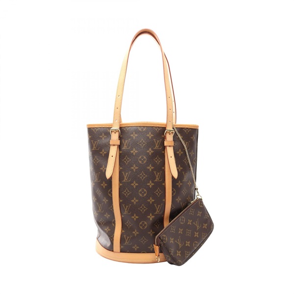 LOUIS VUITTON Bucket GM Shoulder Handbag M42236 Monogram canvas leather Used LV