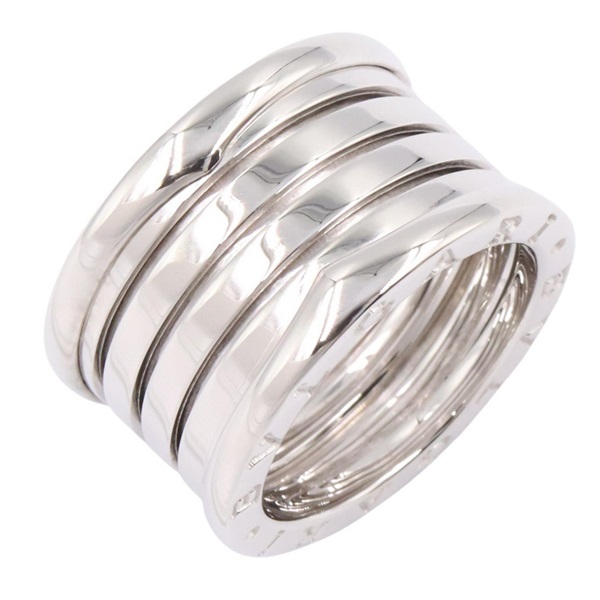 BVLGARI B-zero1 Ring 4 Bands 18KWG White Gold Used Women US size #7 #55