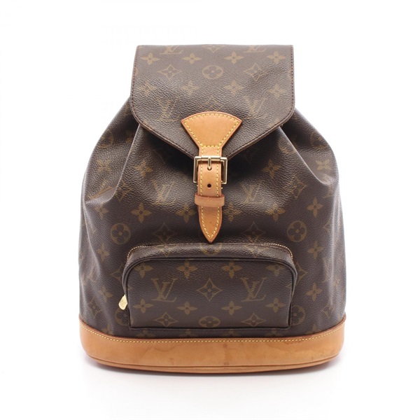 LOUIS VUITTON Mini Montsouris Rucksack Backpack M51137 Monogram leather Brown