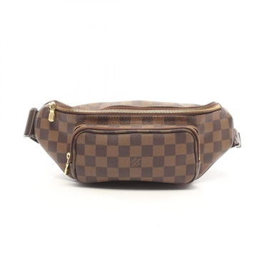 LOUIS VUITTON Bumbag Melville crossbody N51172 Damier canvas Brown Ebene Used LV
