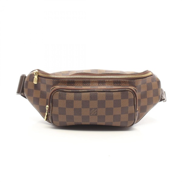 LOUIS VUITTON Bumbag Melville crossbody N51172 Damier canvas Brown Ebene Used LV