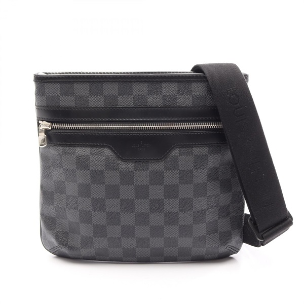 LOUIS VUITTON Tomas Shoulder Crossbody Bag N58028 Damier Graphite canvas Used LV