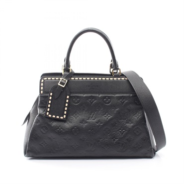 LOUIS VUITTON Vosges MM shoulder Handbag M41491 Monogram empreinte Noir used