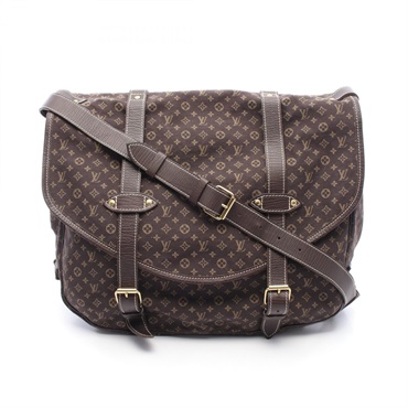 LOUIS VUITTON Saumur XL Shoulder crossbody Bag M95220 Monogram min Lin ebene