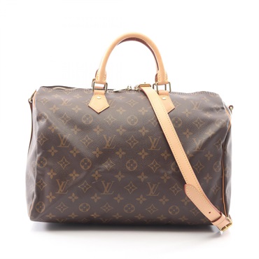 LOUIS VUITTON Speedy Bandouliere 35 Crossbody Handbag M41107 Monogram canvas LV