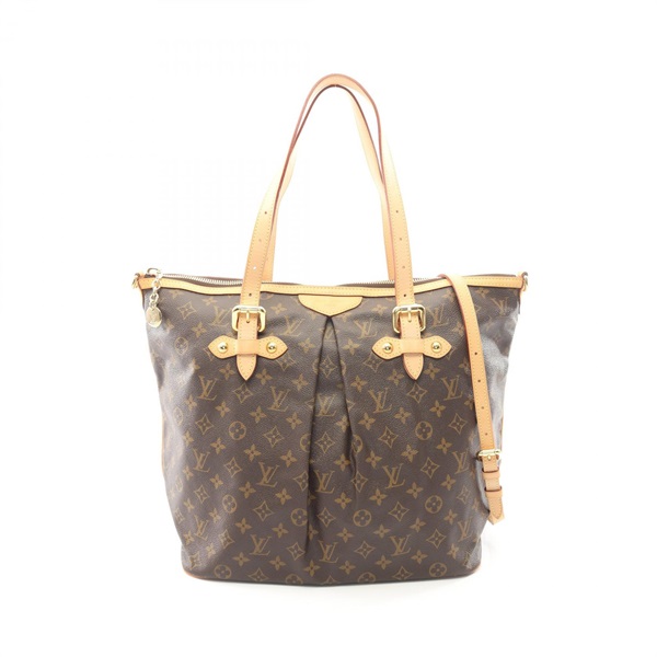 LOUIS VUITTON Palermo GM Shoulder Handbag M40146 Monogram canvas leather Used LV