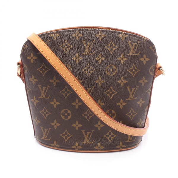 LOUIS VUITTON Drouot Shoulder Crossbody Bag M51290 Monogram canvas leather Used
