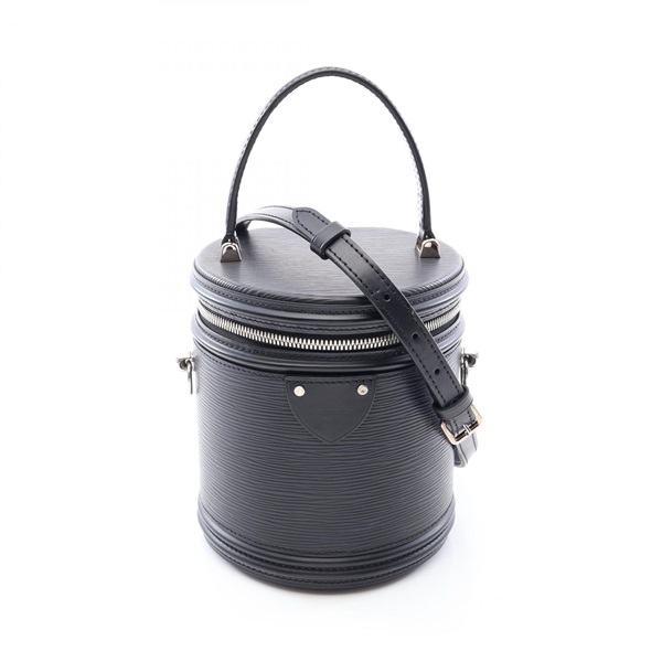 LOUIS VUITTON Cannes Vanity Shoulder Handbag M52226 Epi leather Black Used LV