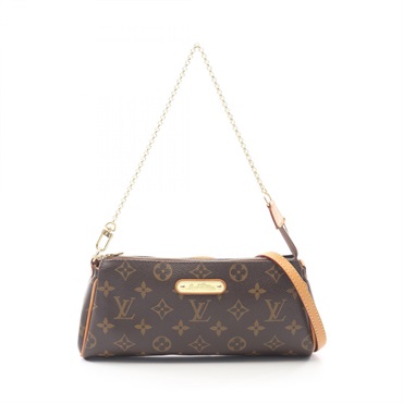 LOUIS VUITTON Eva Chain Shoulder Handbag M95567 Monogram canvas leather Used LV