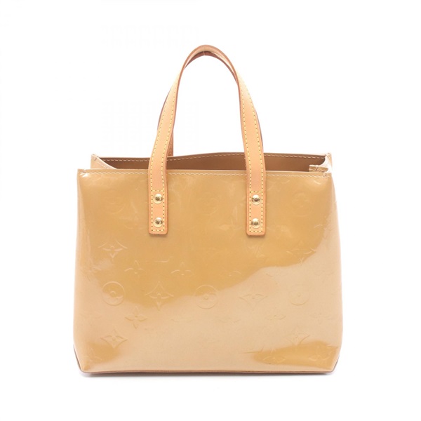 LOUIS VUITTON Lead PM tote Handbag M91334 Monogram Vernis Noisette Used women