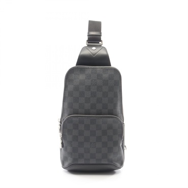 LOUIS VUITTON Avenue Sling Waist Crossbody Bag N41719 Damier Graphite canvas LV