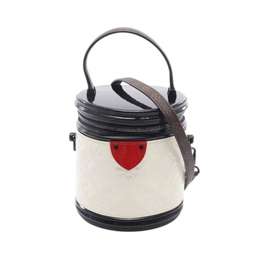 LOUIS VUITTON Cannes Vanity Crossbody Handbag M20487 Vernis leather canvas Used
