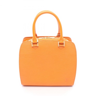 LOUIS VUITTON Pont Neuf Handbag M5205H Epi leather Mandarin Orange Used Women LV