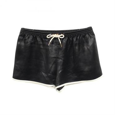 CELINE Triomphe Short Pants 2P77A199Q acetate Black Used Women #34