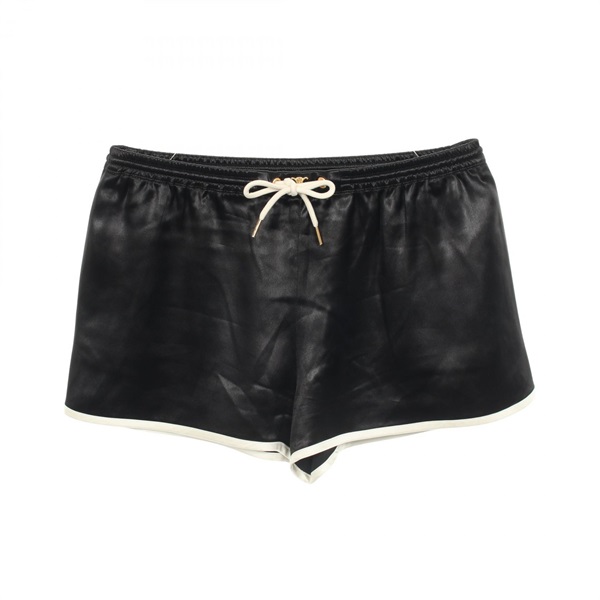 CELINE Triomphe Short Pants 2P77A199Q acetate Black Used Women #34