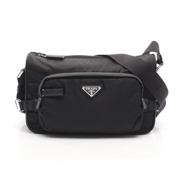PRADA Medium Re-Nylon Shoulder Crossbody Bag 2VH1922DMGF0002 Saffiano leather