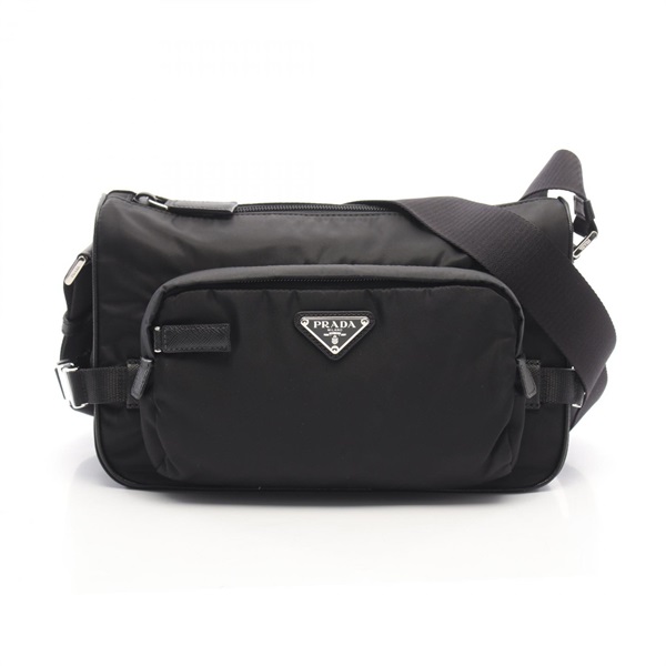 PRADA Medium Re-Nylon Shoulder Crossbody Bag 2VH1922DMGF0002 Saffiano leather
