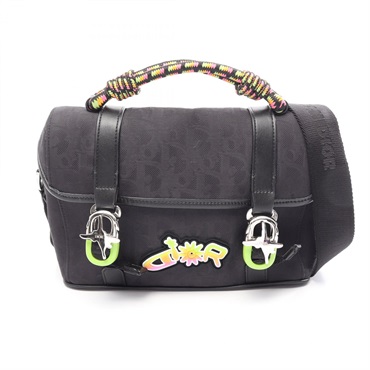 Christian Dior Lewis Hamilton Hit the Road Messenger Shoulder Bag canvas leather