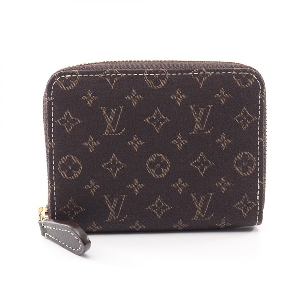 LOUIS VUITTON zippy around purse coin wallet M63003 Monogram idylle Fusain used