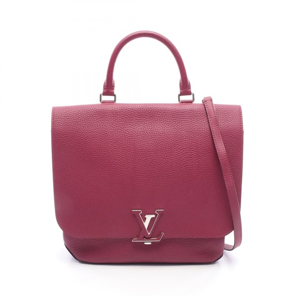 LOUIS VUITTON Volta Parnassea Crossbody Handbag M50544 Clemence Leather Used LV
