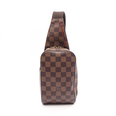 LOUIS VUITTON Geronimos Waist Crossbody bag N51994 Damier canvas Ebene Used LV