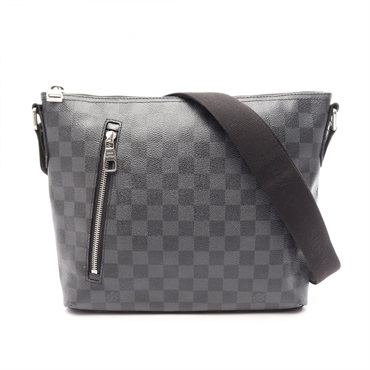 LOUIS VUITTON Mick PM Crossbody Shoulder Bag M41211 Damier graphite canvas Used