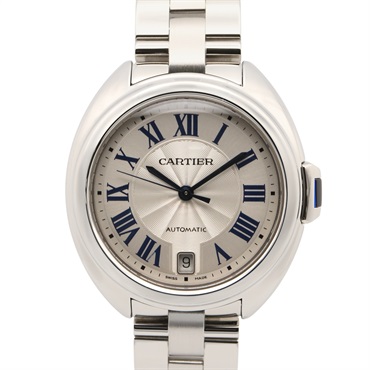 CARTIER Cle de Cartier Wrist Watch WSCL0006 Automatic Stainless Steel Used mens