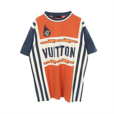 LOUIS VUITTON Logo short sleeve Knitwear RM241MDFVHON21W cotton mens size L