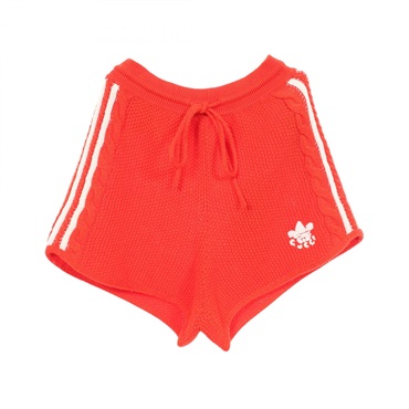 GUCCI adidas Knit Shorts Pants 693835 Fabric cotton Orange Used Women size L
