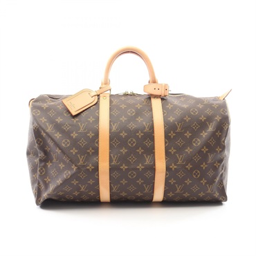 LOUIS VUITTON Keepall 50 Weekender Travel Bag M41426 Monogram canvas Used LV
