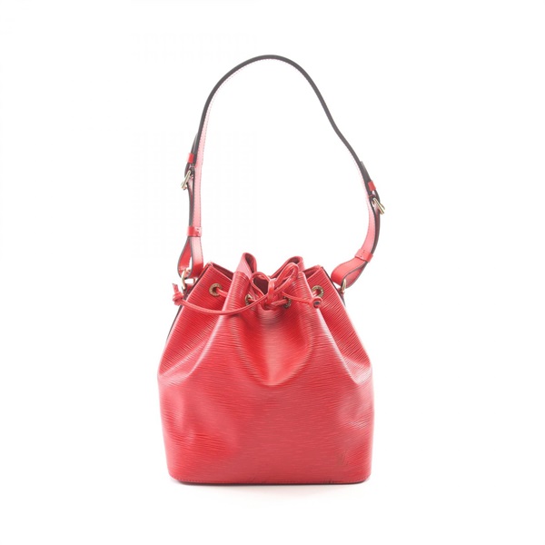LOUIS VUITTON Petit Noe Shoulder Handbag M44107 Epi leather Castilian red Used