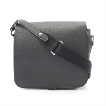 LOUIS VUITTON Andrei Shoulder Crossbody Bag M32482 Taiga leather Ardoise Used LV