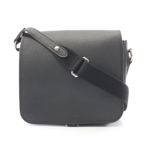 LOUIS VUITTON Andrei Shoulder Crossbody Bag M32482 Taiga leather Ardoise Used LV