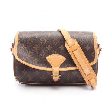 LOUIS VUITTON Sologne Shoulder Crossbody Bag M42250 Monogram canvas leather Used