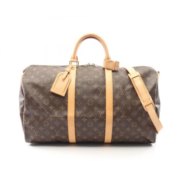 LOUIS VUITTON Keepall Bandouliere 50 Crossbody Travel Bag M41416 Monogram canvas
