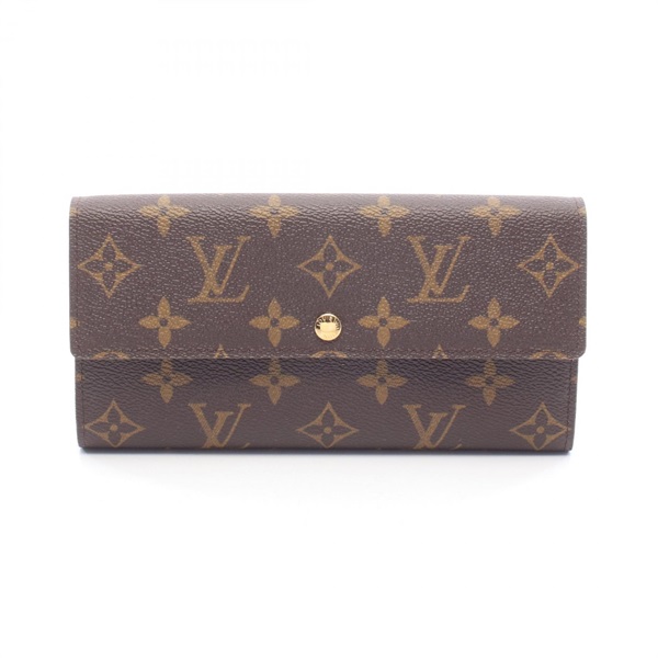 LOUIS VUITTON Portefeuille Sarah Bifold purse wallet M61734 Monogram leather LV