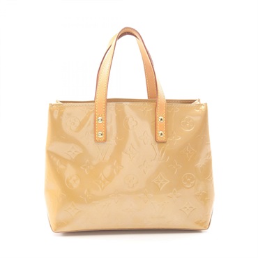 LOUIS VUITTON Lead PM tote Handbag M91334 Vernis Noisette Used Women