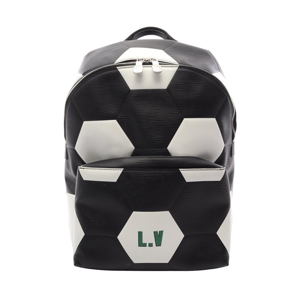 LOUIS VUITTON Apollo World Cup Rucksack Backpack M52186 Epi Black White Used