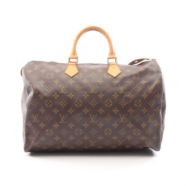 LOUIS VUITTON Speedy 40 Handbag M41522 Monogram canvas leather Brown Used LV